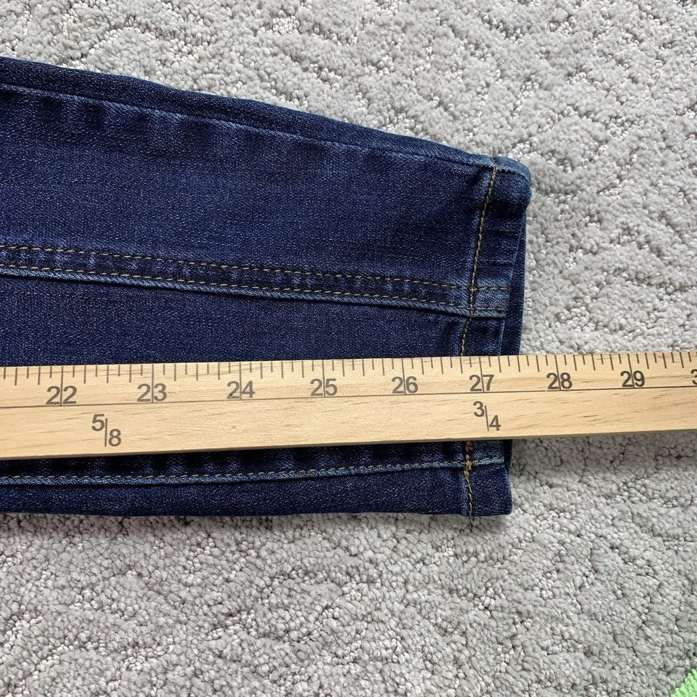 Judy Blue Womens 3 26 Mid Rise Skinny Jeans Dark Wash Stretch Denim - Picture 7 of 8